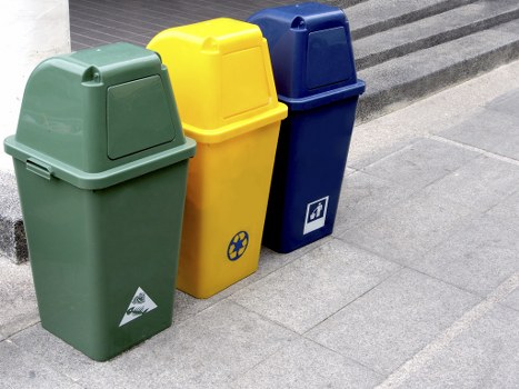 Professional waste clearance team at a Barnet construction site